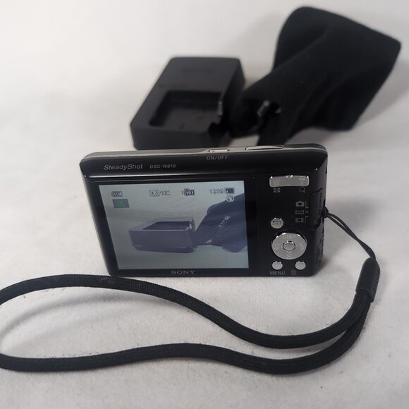 Sony Cybershot DSC-W610 Black WORKING TESTED Charging Adapter Battery 14.1MP 4X - Picture 6 of 16